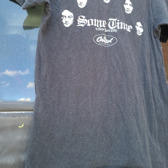 Rare VTG SS Sz SM John Lennon/yoko Tshirt SomeTime - Picture 9 of 16